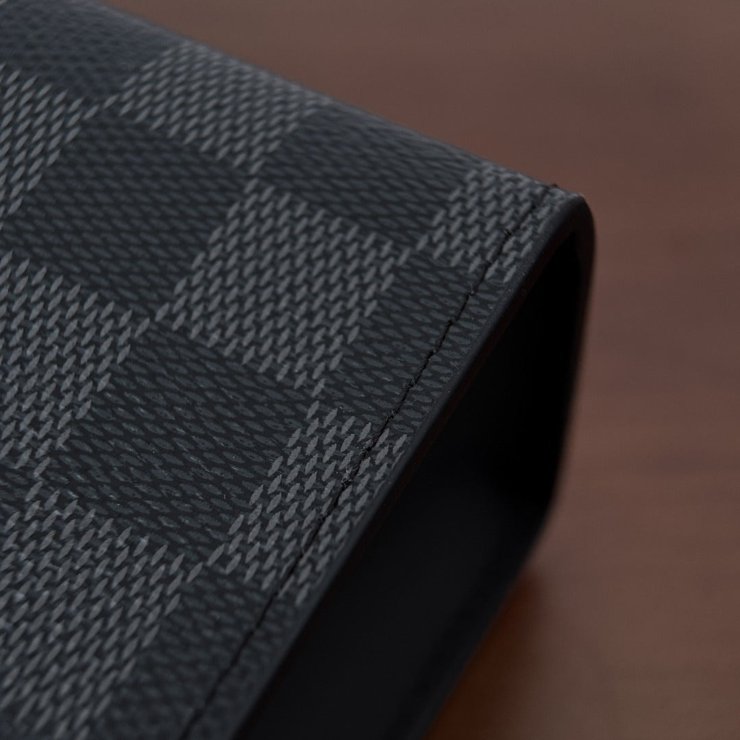 Black Monogram Toiletry Pouch