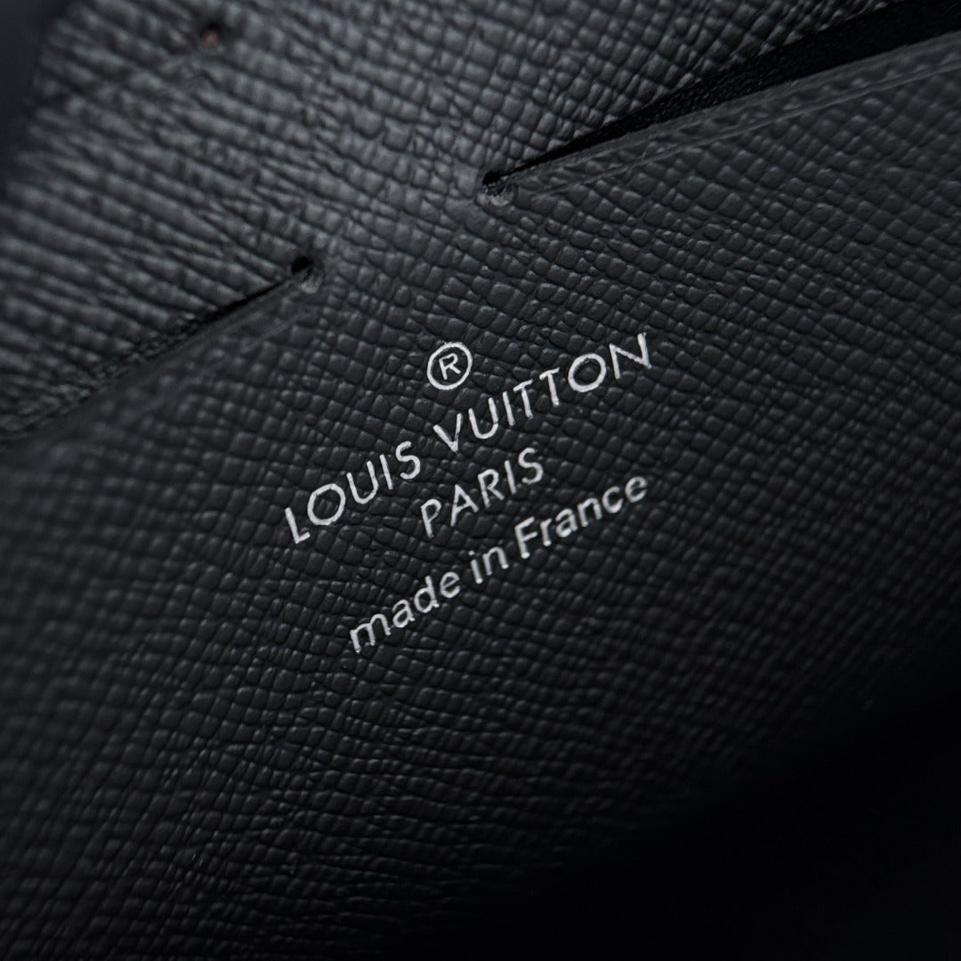 Black Monogram Toiletry Pouch
