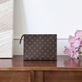 Brown Monogram Toiletry Pouch