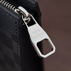 Black Monogram Toiletry Pouch