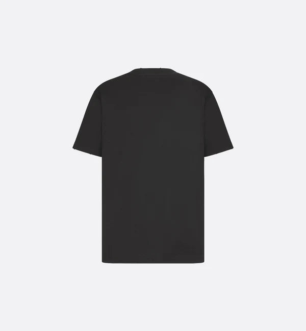 Icons Black Cotton Jersey T-shirt