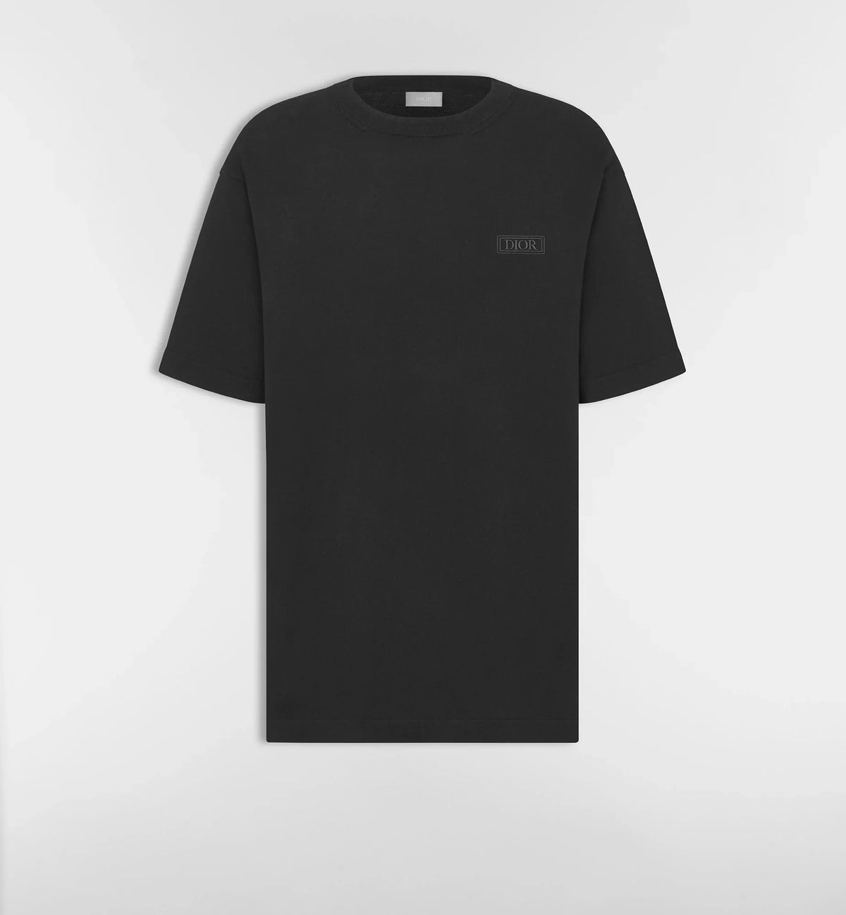 Icons Black Cotton Jersey T-shirt