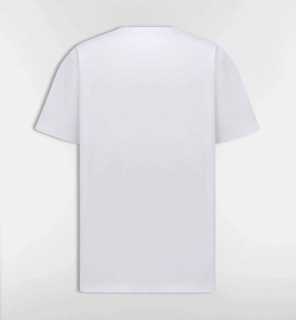 CD Box Relaxed Fit White T-shirt