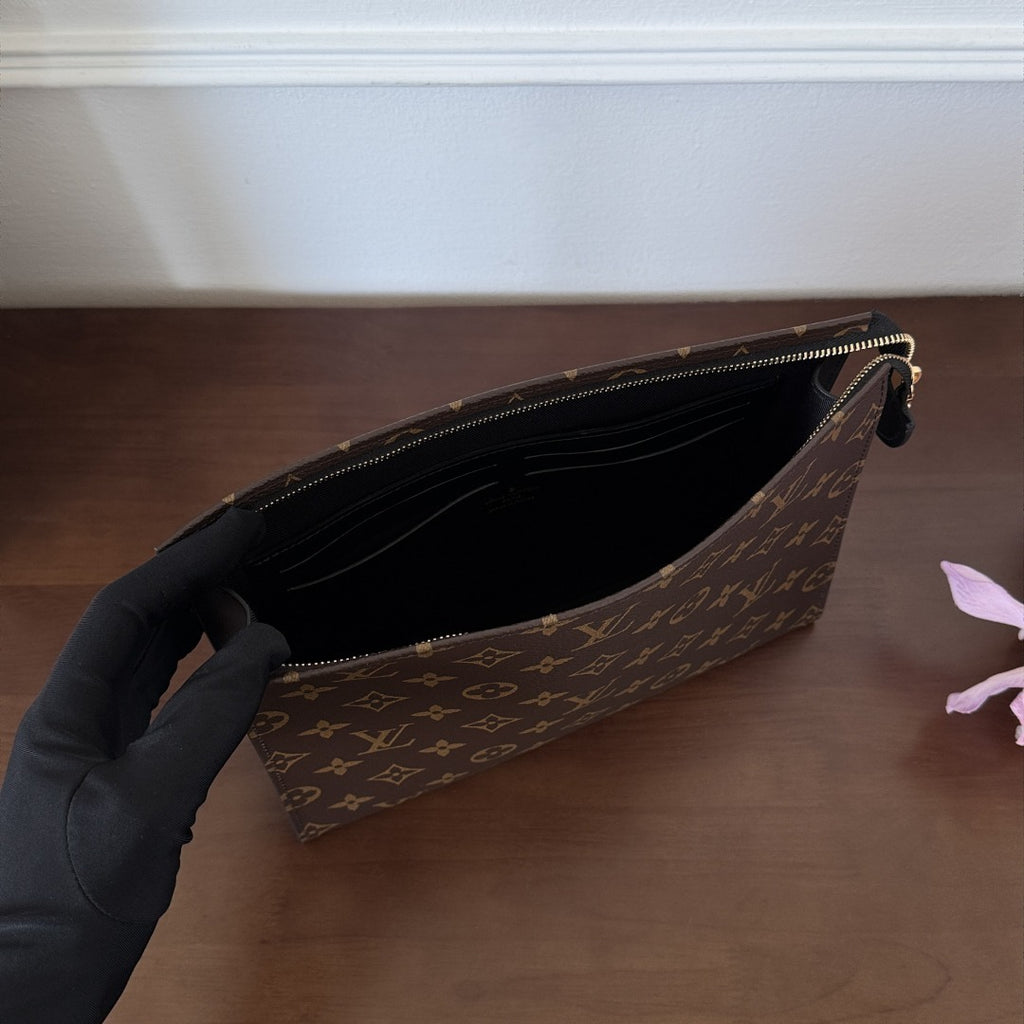 Brown Monogram Toiletry Pouch