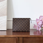 Brown Monogram Toiletry Pouch