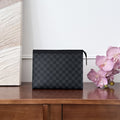 Black Monogram Toiletry Pouch