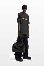 BB ICON STENCIL BLACK FADED T-SHIRT