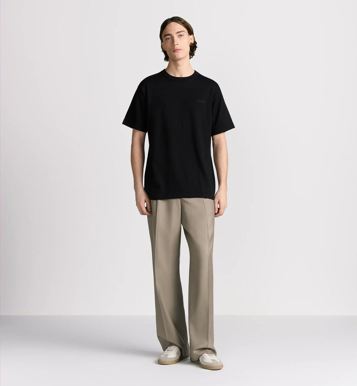 Icons Black Cotton Jersey T-shirt