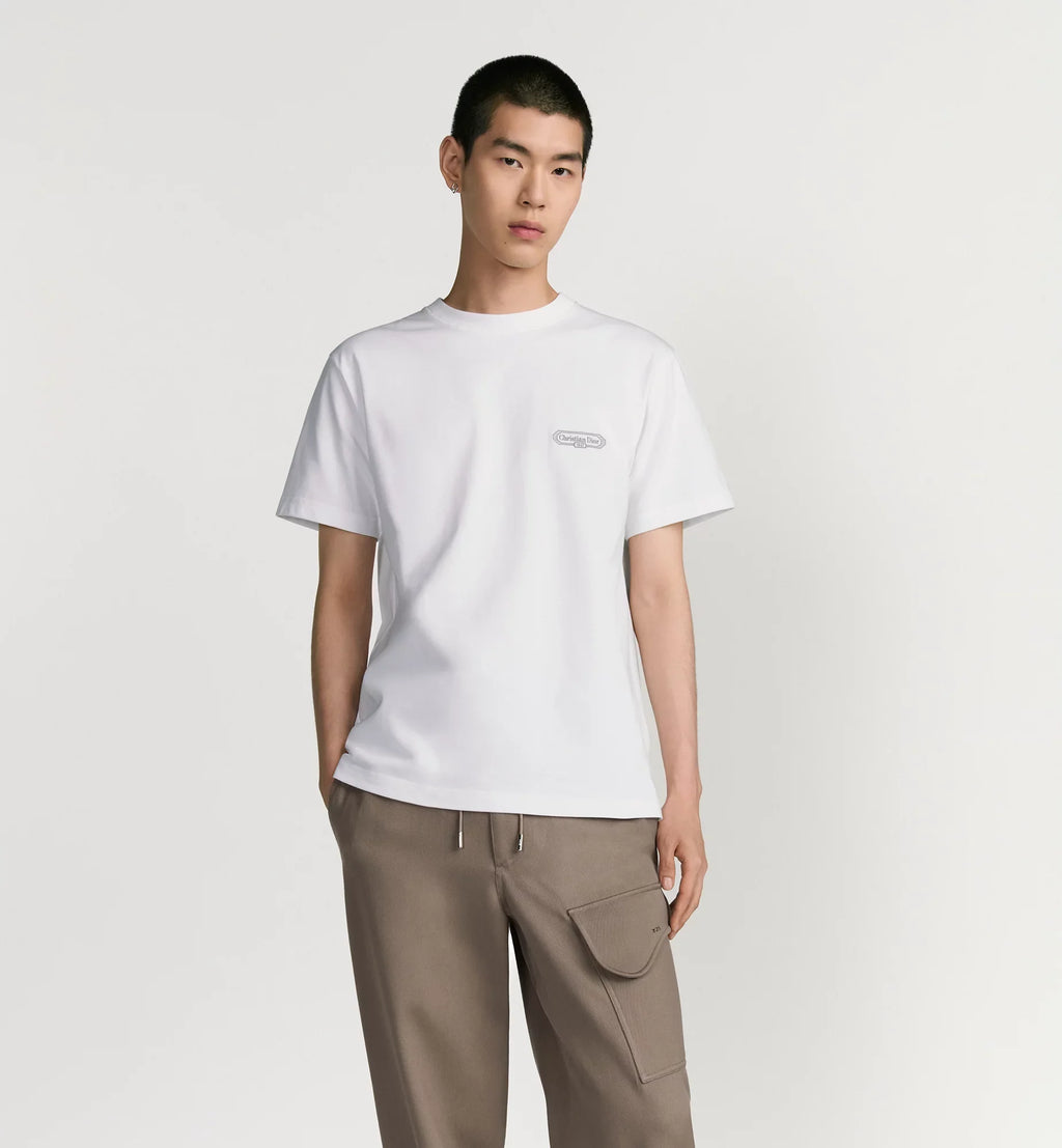 CD Box Relaxed Fit White T-shirt