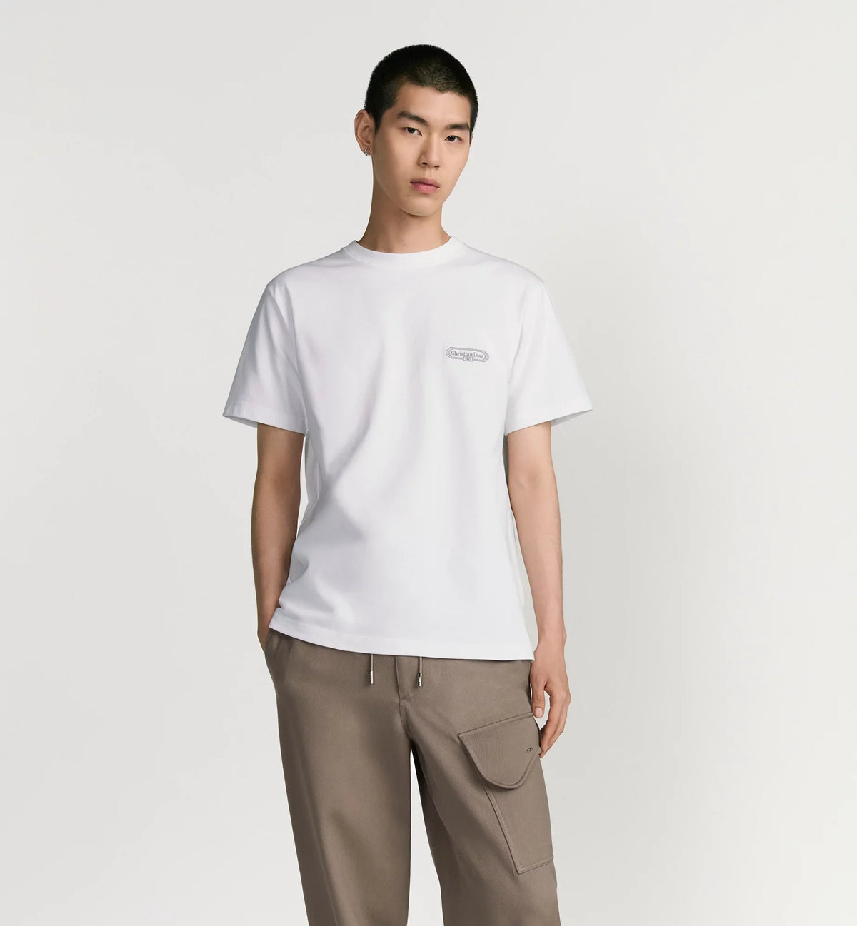 CD Box Relaxed Fit White T-shirt