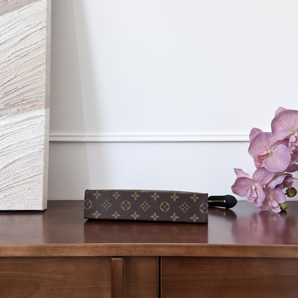 Brown Monogram Toiletry Pouch