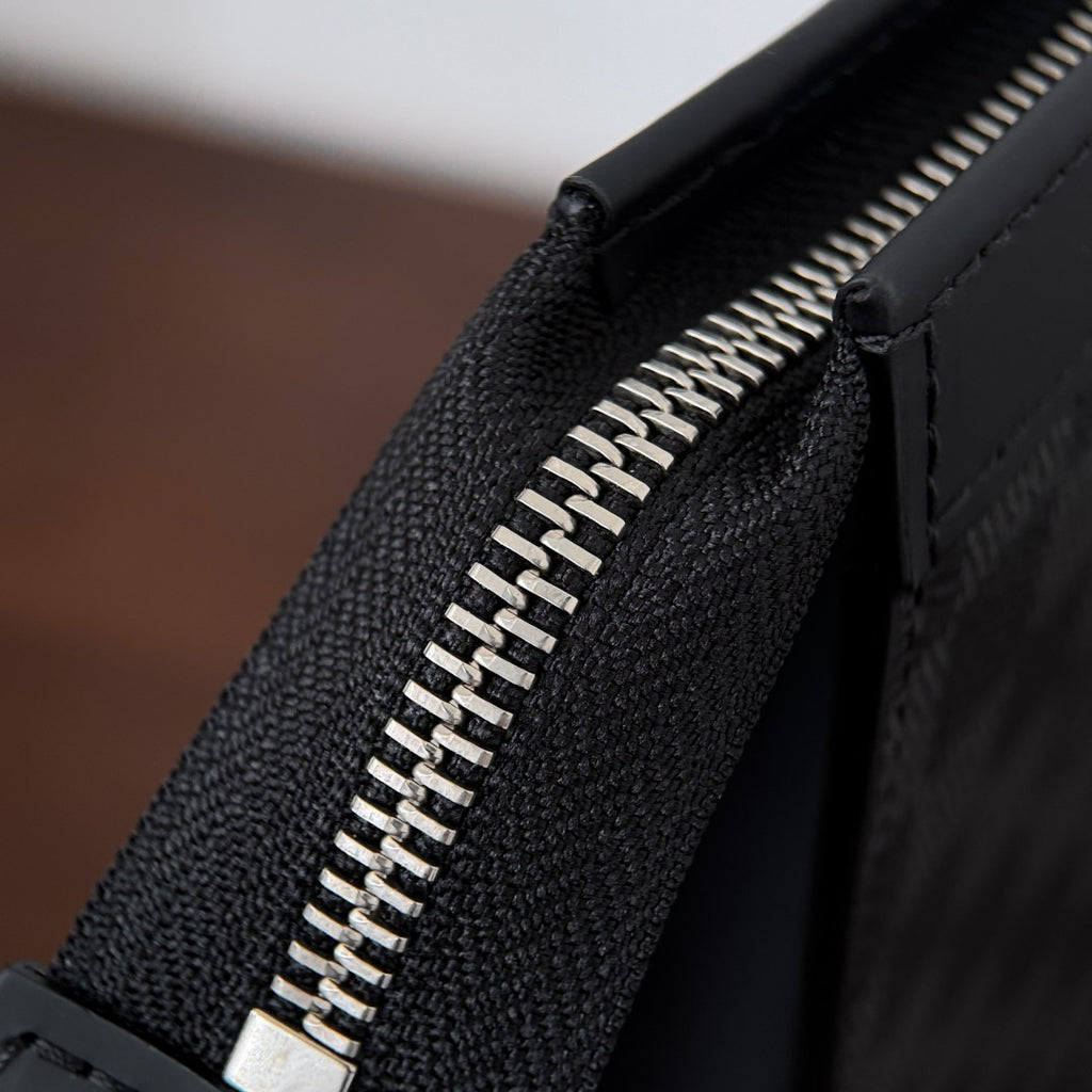 Black Monogram Toiletry Pouch
